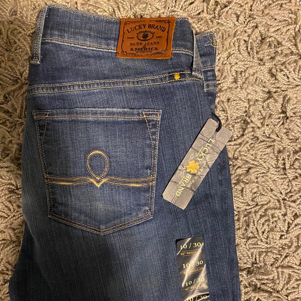 Lucky Brand Sofia Straight Blue Jeans